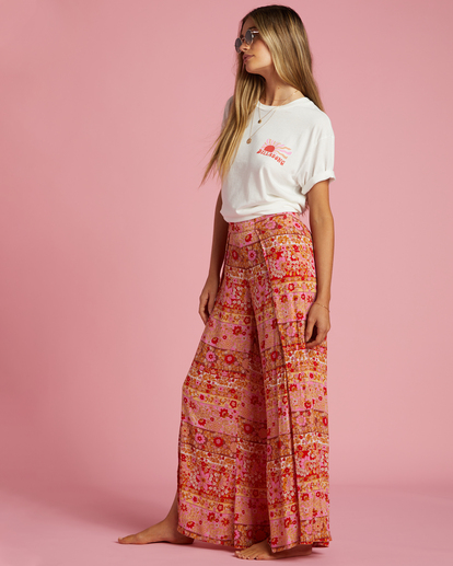 1 Split Spirit Floral Pants Pink ABJNP00118 Billabong