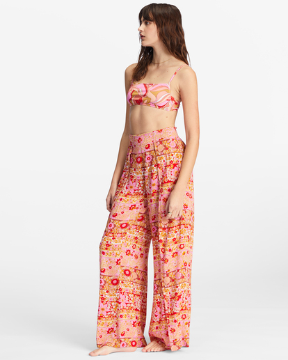 2 Split Spirit Floral Pants Pink ABJNP00118 Billabong