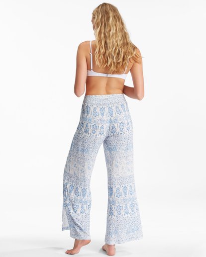 2 Split Spirit Floral Pants White ABJNP00118 Billabong