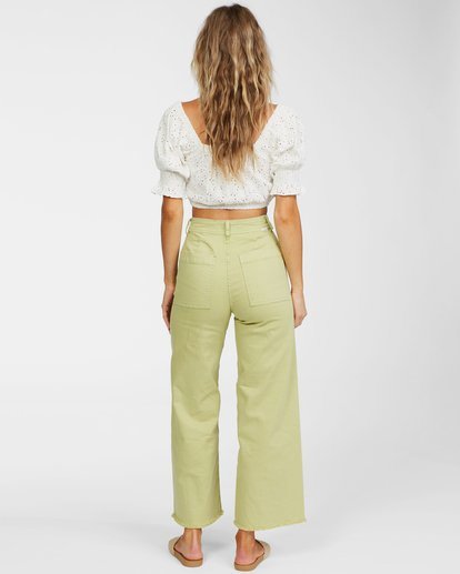 3 Free Fall High-Waist Pants Green ABJNP00126 Billabong