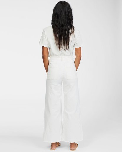 3 Free Fall High-Waist Pants White ABJNP00126 Billabong