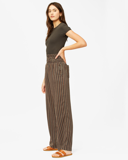 1 New Waves 2 Elastic Waist Pants Multicolor ABJNP00127 Billabong