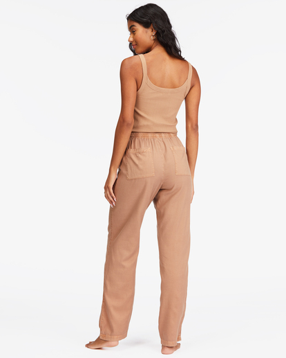 2 Beachy Keen Woven Pant Brown ABJNP00216 Billabong