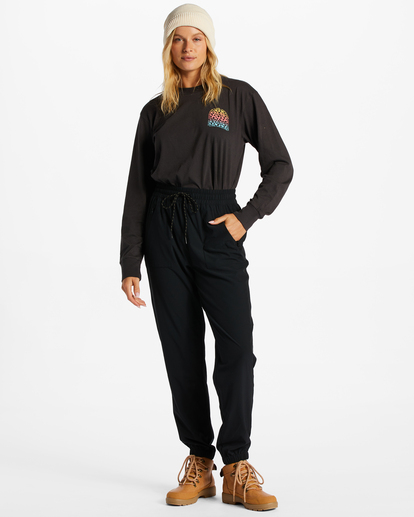 0 A/Div Canyon Jogger Sweatpants Black ABJNP00275 Billabong