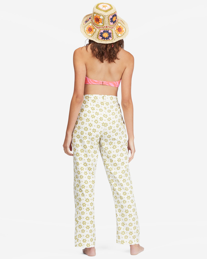 3 By The Bay Cropped Pants White ABJNP00304 Billabong