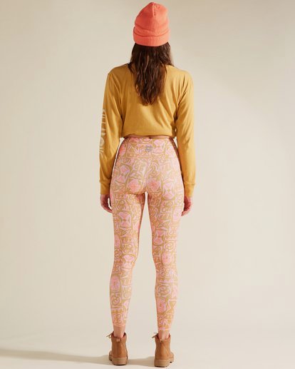 1 A/Div Adventure Legging High-Waisted Leggings Pink ABJPT00105 Billabong