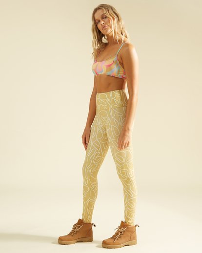 2 A/Div Adventure Legging High-Waisted Leggings Beige ABJPT00105 Billabong