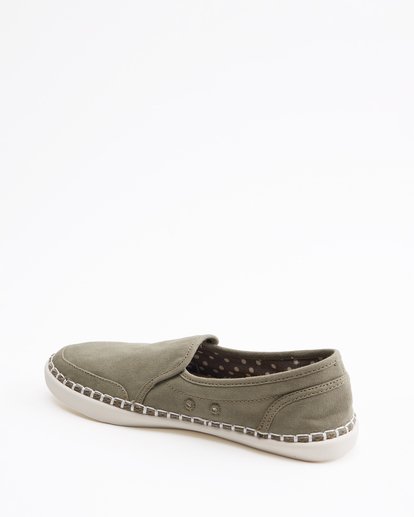 3 Del Sol Slip-On Shoes Green ABJS300015 Billabong