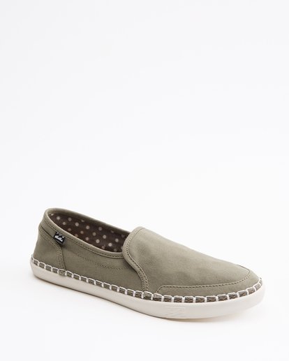 2 Del Sol Slip-On Shoes Green ABJS300015 Billabong