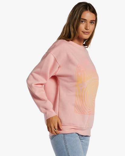 1 Stay Wavy Sweatshirt Pink ABJSF00464 Billabong