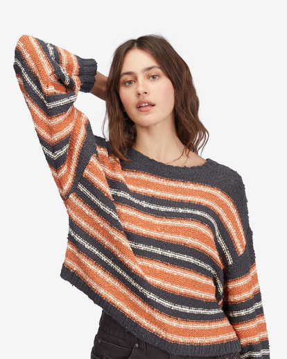 3 She's A Trip Crewneck Sweater  ABJSW00201 Billabong