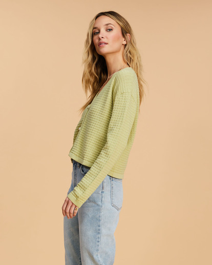 Point Her Out Cropped Cardigan Sweater | Billabong