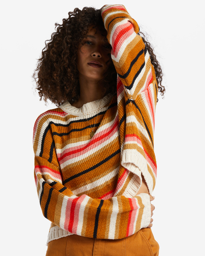 4 So Bold Crew Neck Sweater Multicolor ABJSW00257 Billabong