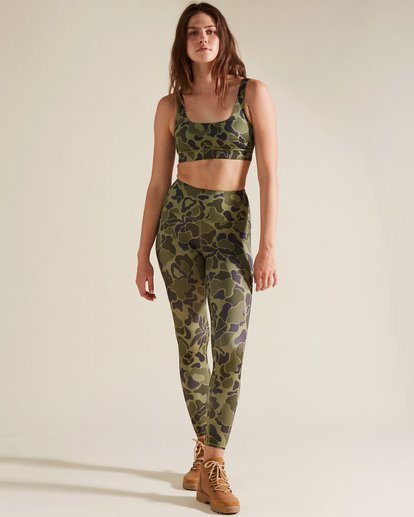1 A/Div Summit Bra Tank Top Brown ABJTO00103 Billabong