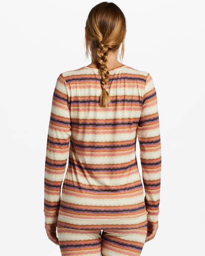 2 A/Div Warm Up Tech Long Sleeve Knit Top Multicolor ABJTO00107 Billabong