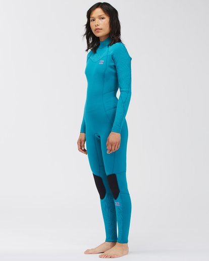 1 3/2 Synergy Back Zip Full Wetsuit Black ABJW100132 Billabong