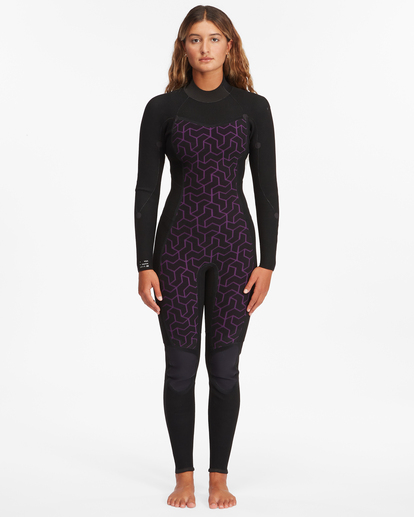 6 3/2 Synergy Back Zip Full Wetsuit Multicolor ABJW100132 Billabong