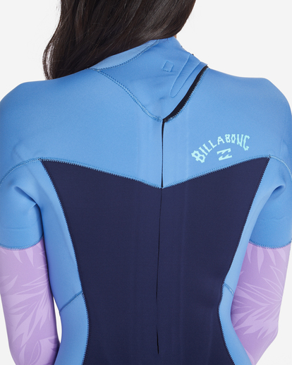 3 3/2 Synergy Back Zip Full Wetsuit Blue ABJW100132 Billabong
