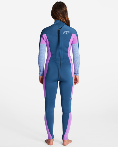 2 3/2 Synergy Back Zip Full Wetsuit Blue ABJW100140 Billabong