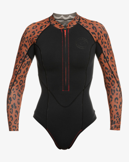 6 2/2mm Salty Dayz - Traje de Surf de Primavera con Manga Larga para Mujer Naranja ABJW400100 Billabong