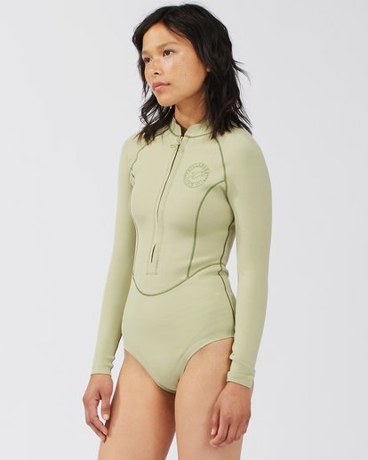 1 1/1 Salty Dayz Light Long Sleeve Spring Suit Green ABJW400106 Billabong