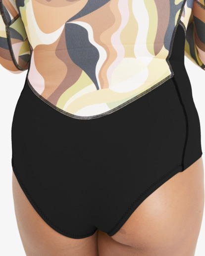 5 Salty Dayz Long Sleeve Springsuit Yellow ABJW400119 Billabong