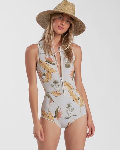 1 1/1 Sol Sistah Shorty Spring Suit White ABJW500101 Billabong