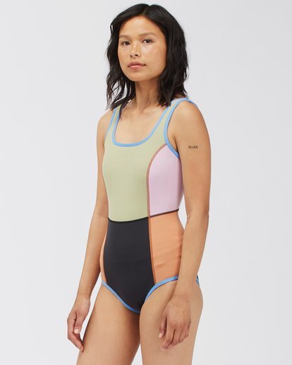 4 1/1 Seeker Reversible Sleeveless Spring Suit Green ABJW600100 Billabong