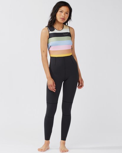 0 1/1 Sol Sistah Long Jane Wetsuit Black ABJW700101 Billabong