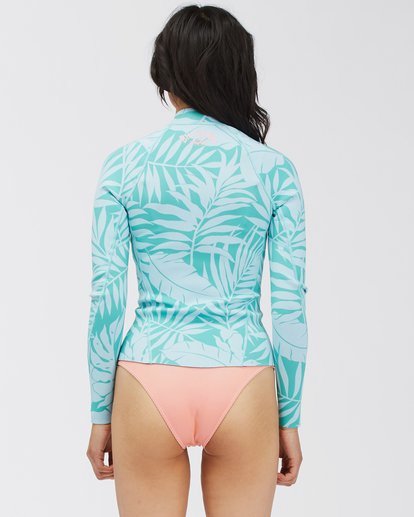 1 1mm Peeky Wetsuit Jacket Blue ABJW800100 Billabong