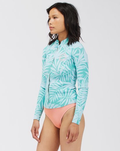2 1mm Peeky Wetsuit Jacket Blue ABJW800100 Billabong