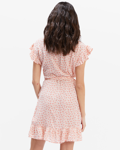 3 Wrap And Roll Woven Dress Green ABJWD00247 Billabong