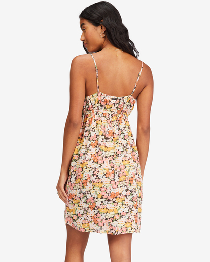 2 Feelin Blue Mini Slip Dress Multicolor ABJWD00249 Billabong