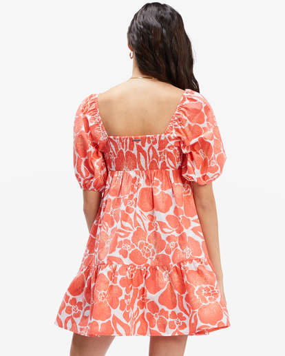 2 Be Mine Babydoll Dress Orange ABJWD00253 Billabong