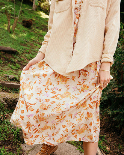 1 Swept Away Midi Dress White ABJWD00327 Billabong
