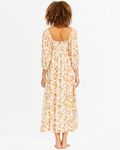 4 Swept Away Midi Dress White ABJWD00327 Billabong