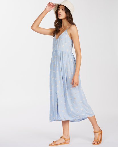 1 Venice Babe Midi Slip Dress Black ABJWD00355 Billabong