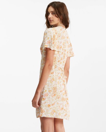 2 Short And Sweet Mini Dress White ABJWD00371 Billabong