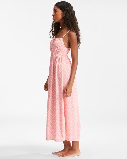 3 Summer Daydream Midi Slip Dress Orange ABJWD00424 Billabong