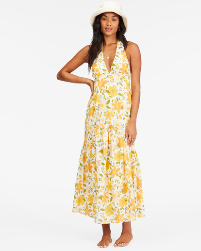 1 Feelin Retro Halter Maxi Dress  ABJWD00463 Billabong