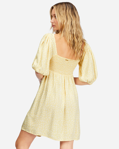 2 Sea Side Babydoll Dress White ABJWD00503 Billabong