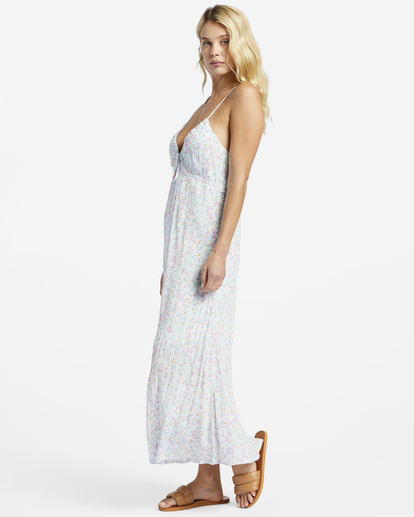1 Slip Away Midi Slip Dress White ABJWD00545 Billabong