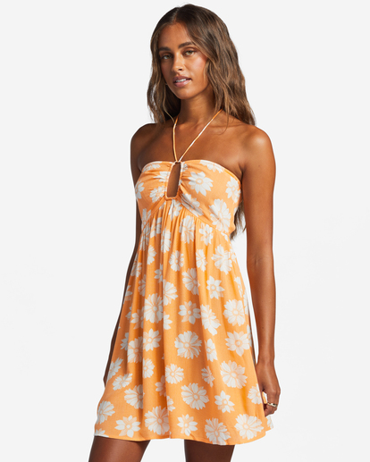 3 Happy Hour - Mini-jurk voor Dames Orange ABJWD00561 Billabong