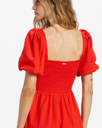 5 Lovers Lane Dress Red ABJWD00634 Billabong