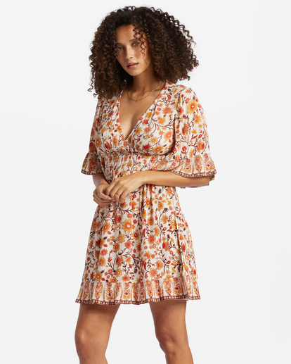 1 In A Dream Dress White ABJWD00644 Billabong