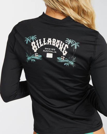 4 Core Loose Fit Long Sleeve Rashguard Black ABJWR00168 Billabong