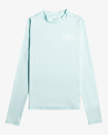4 Core Long Sleeve UPF 50 Rashguard Blue ABJWR00230 Billabong
