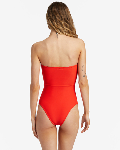 3 Tanlines One-Piece Swimsuit Red ABJX100229 Billabong