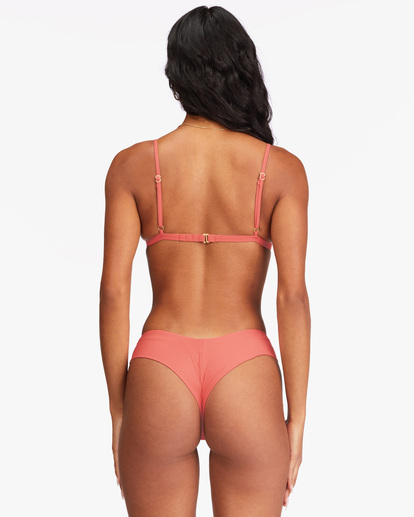 2 Sol Searcher Ceci Triangle Bikini Top Pink ABJX300134 Billabong