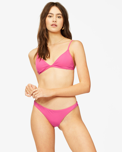 0 Sol Searcher Ceci Triangle Bikini Top Pink ABJX300134 Billabong